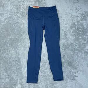 Eddie Bauer Women's M Trail Tight blue e0585